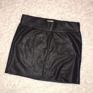 Black with silver shimmer skirt